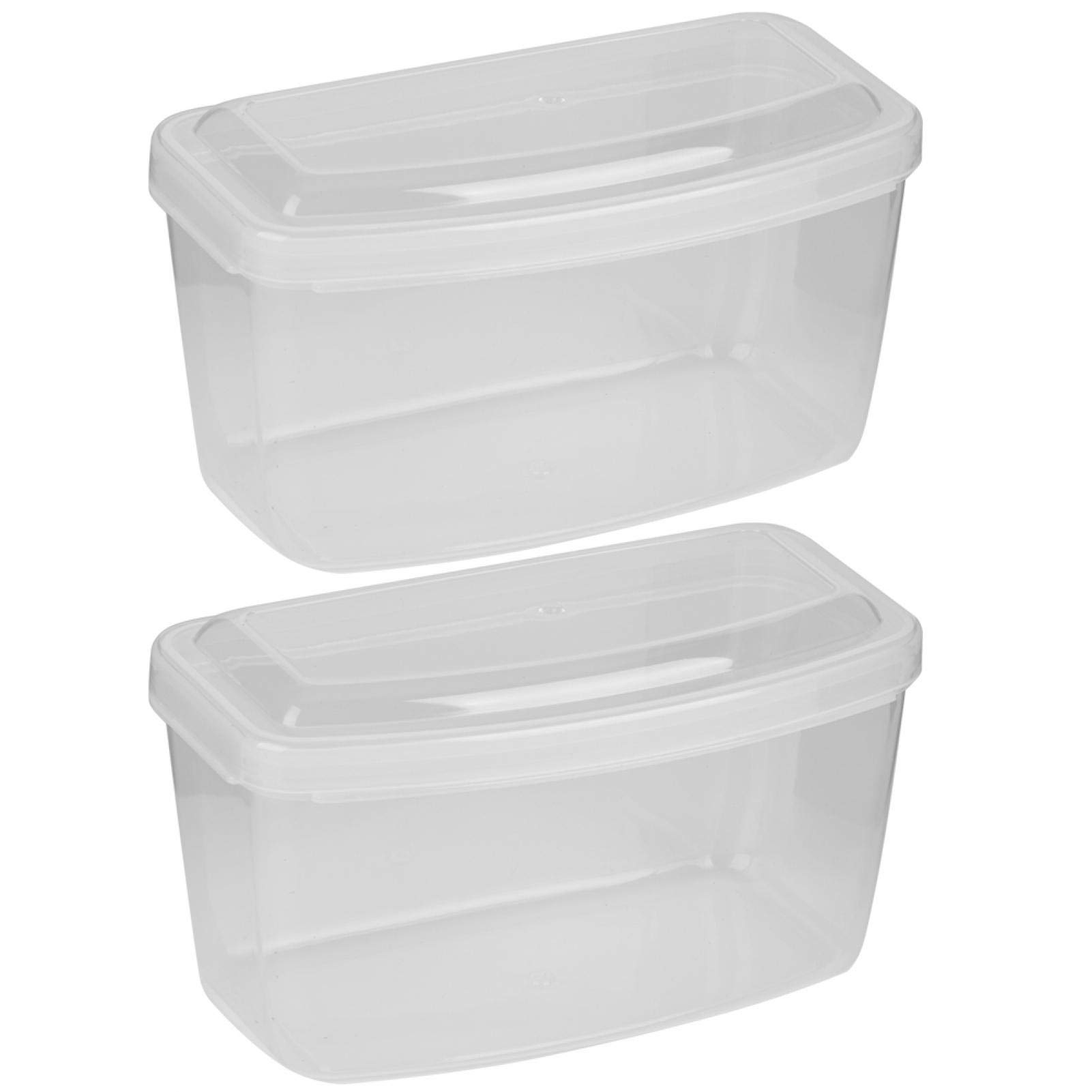 Omabeta Toys & Games boîte à lunettes de natation transparente lot de 2 en polypropylène