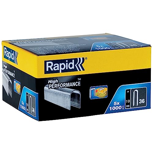 Rapid’os 16 Agrafage n°36 agrafes câble 10 mm boîte de 5000 galvanisées