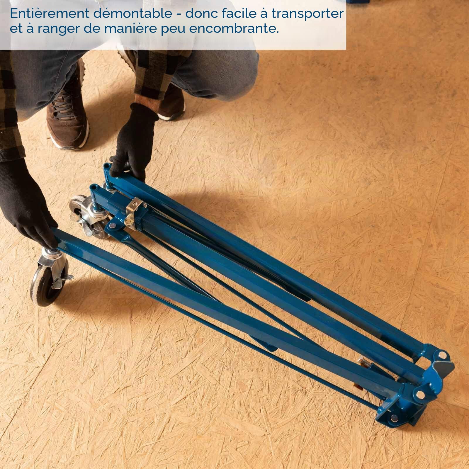 Scheppach HA Series TBL335 lève-plaques XXL 68 kg inclinable