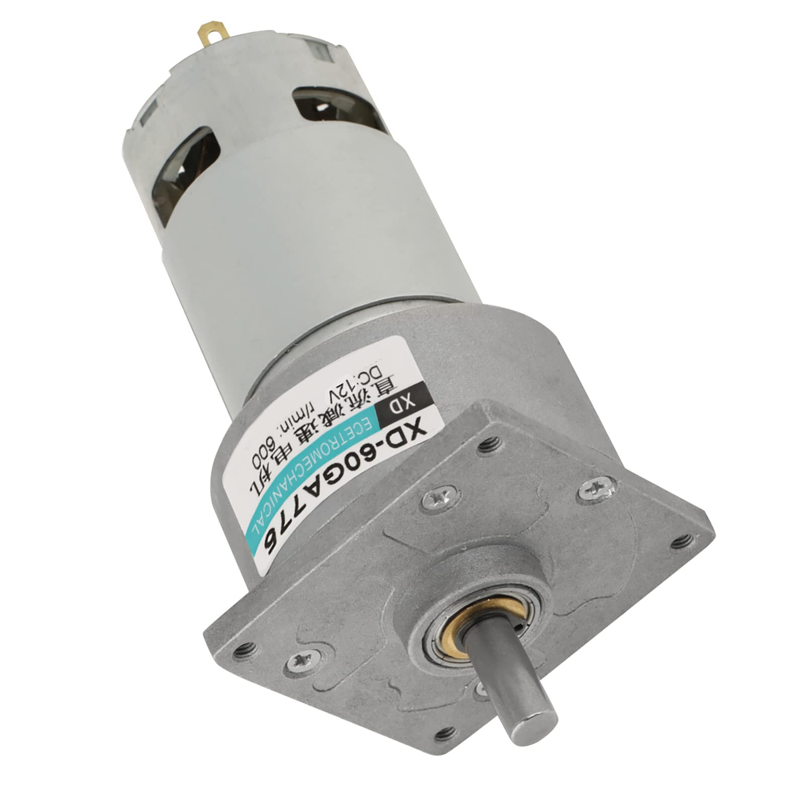 Omabeta Electrical Components & Wiring Micro-moteur à engrenages 12 V 600 tr/min