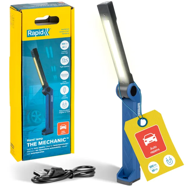 Rapid’os 16 Lampes de Chantier The Mechanic baladeuse LED 500 lm
