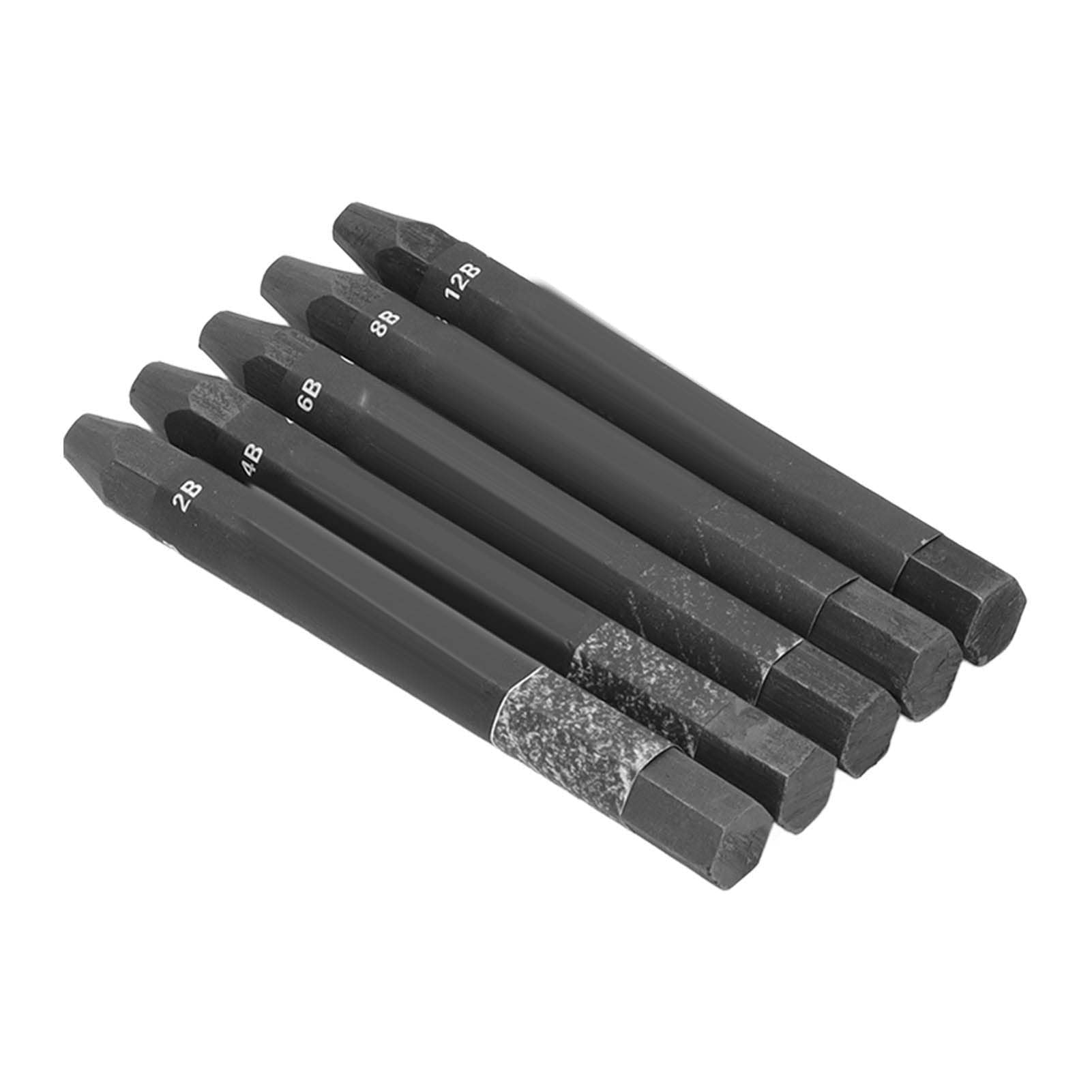 Omabeta Toys & Games bâtons de graphite solubles à l’eau 5 pièces 12 mm