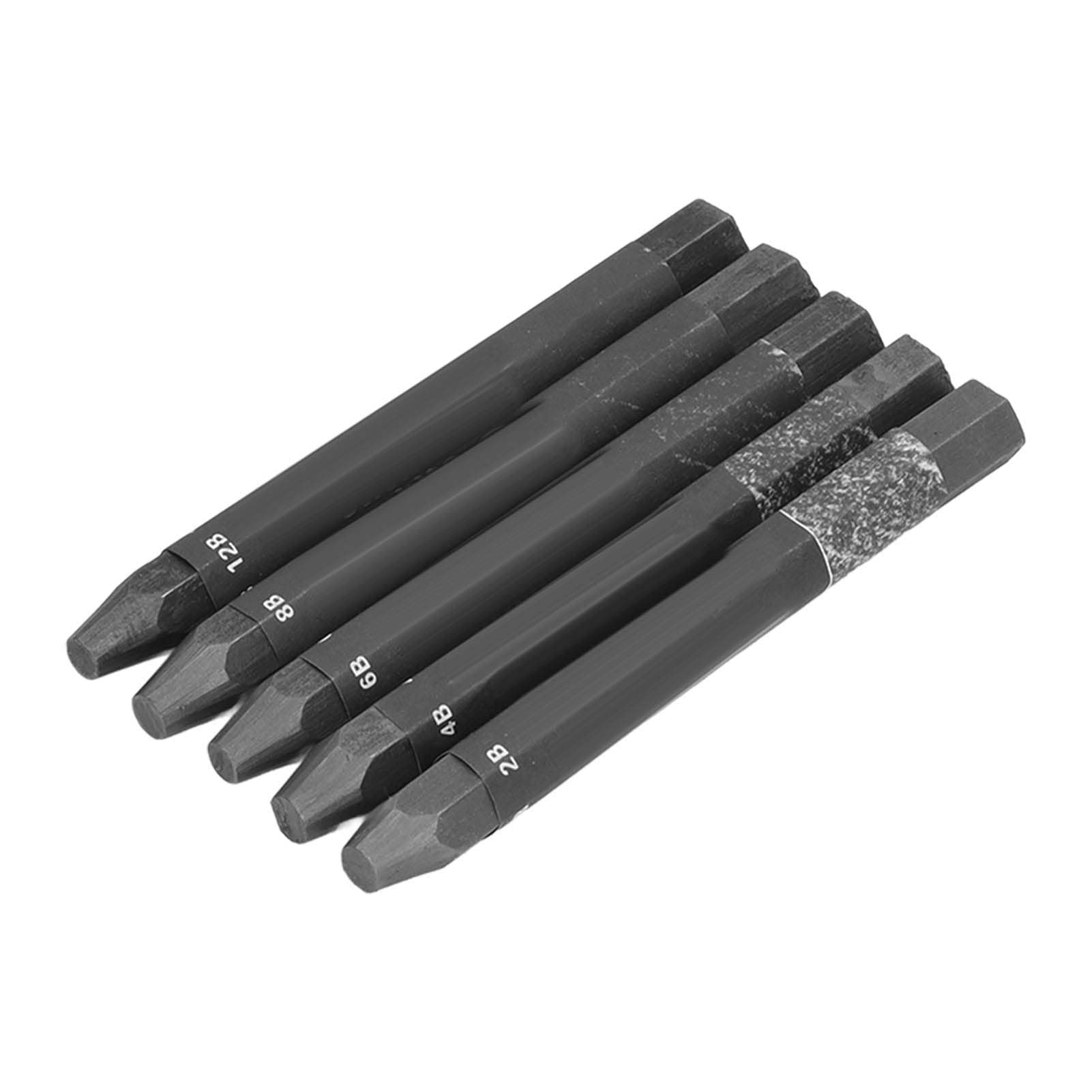 Omabeta Toys & Games bâtons de graphite solubles à l’eau 5 pièces 12 mm