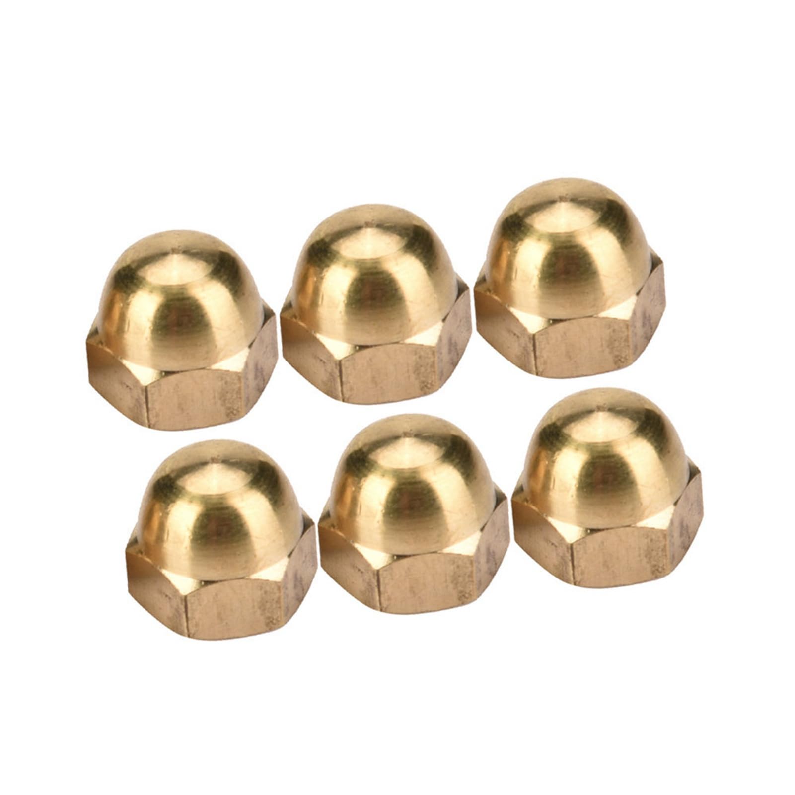 Omabeta Fasteners, Screws & Springs Écrous borgnes M8 10 pièces laiton