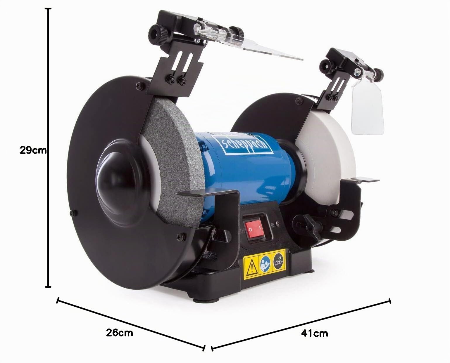 Scheppach BSM Series SM200AL Touret mixte 200 mm 500 W avec éclairage LED