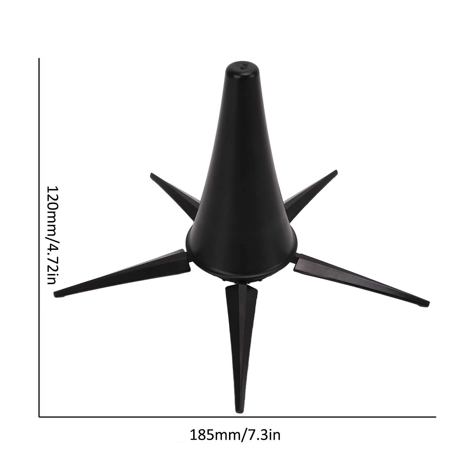 Omabeta Toys & Games Support de clarinette pliable 5 pieds ABS et fer
