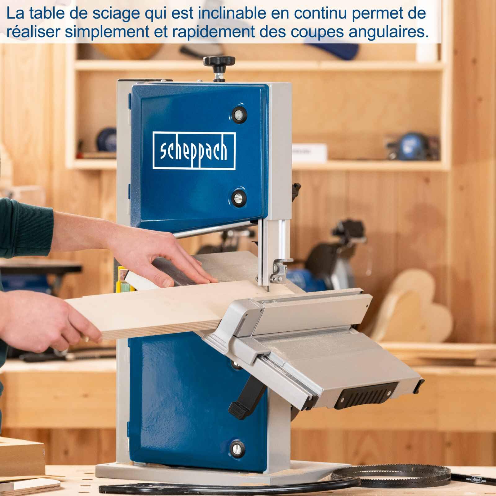 Scheppach HBS Series HBS30 scie à ruban 350 W avec 3 lames