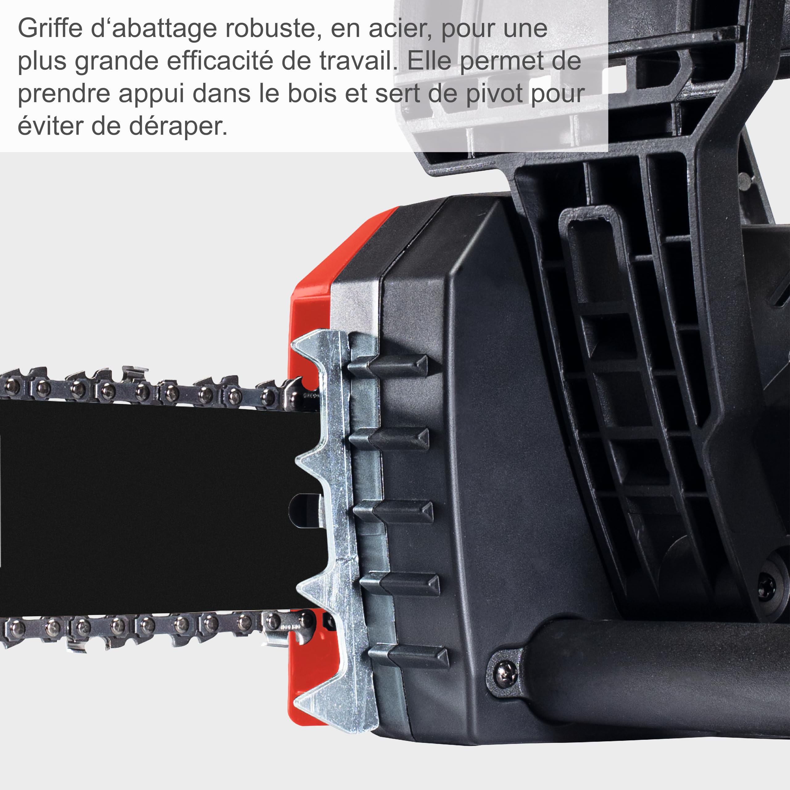 Scheppach TKG Series CSE2600 tronçonneuse électrique 2400 W, guide 45,5 cm