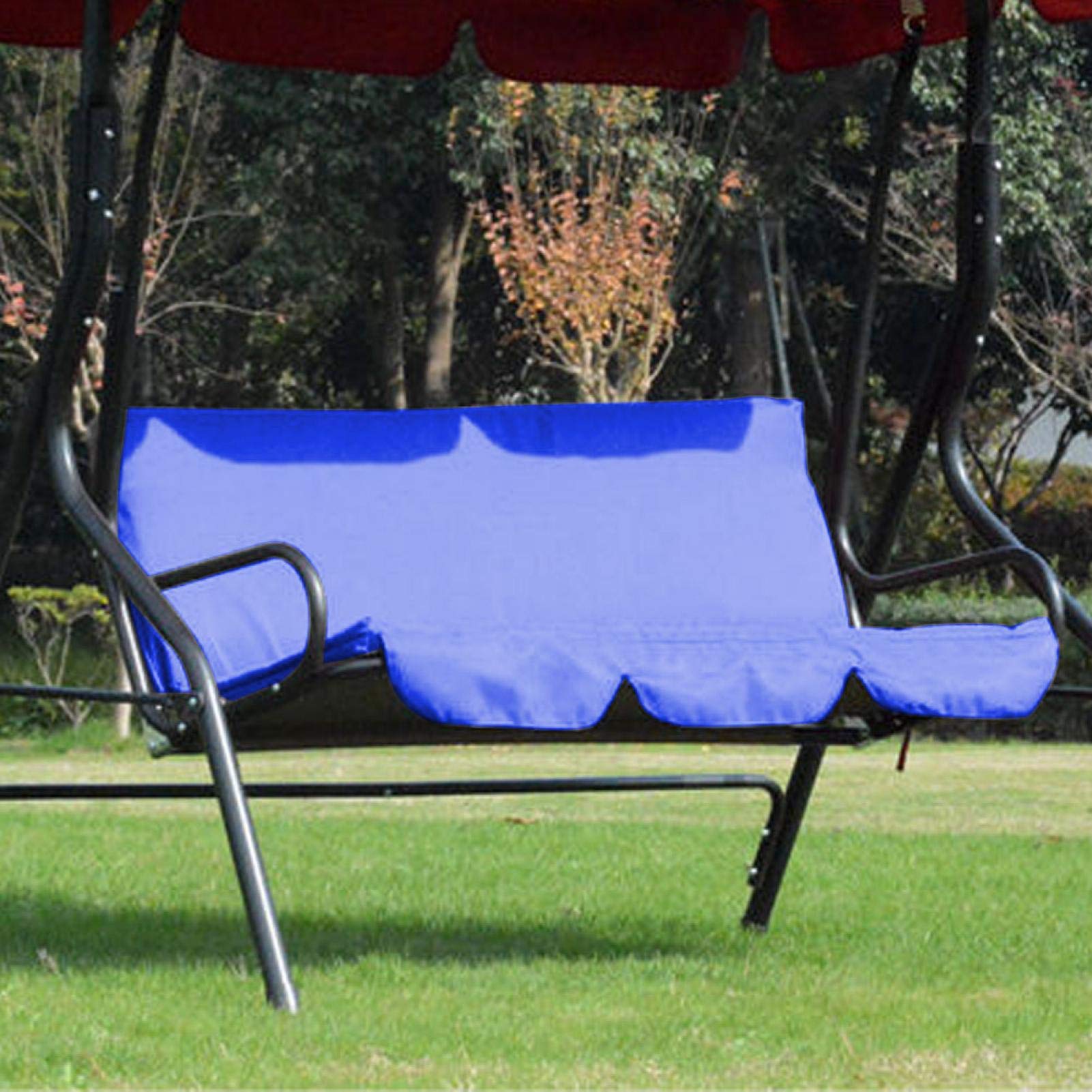 Omabeta Garden Machinery & Agricultural Equipment housse de balançoire 3 places bleue 150 x 50 cm imperméable