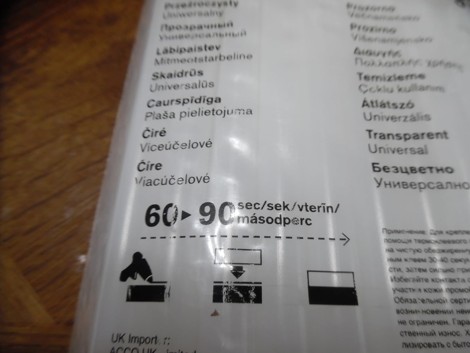 Rapid Collage GEN-T bâtons de colle 12 mm, 1 kg, transparents