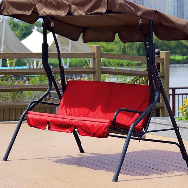 Omabeta Garden Machinery & Agricultural Equipment housse balançoire 3 places rouge, imperméable