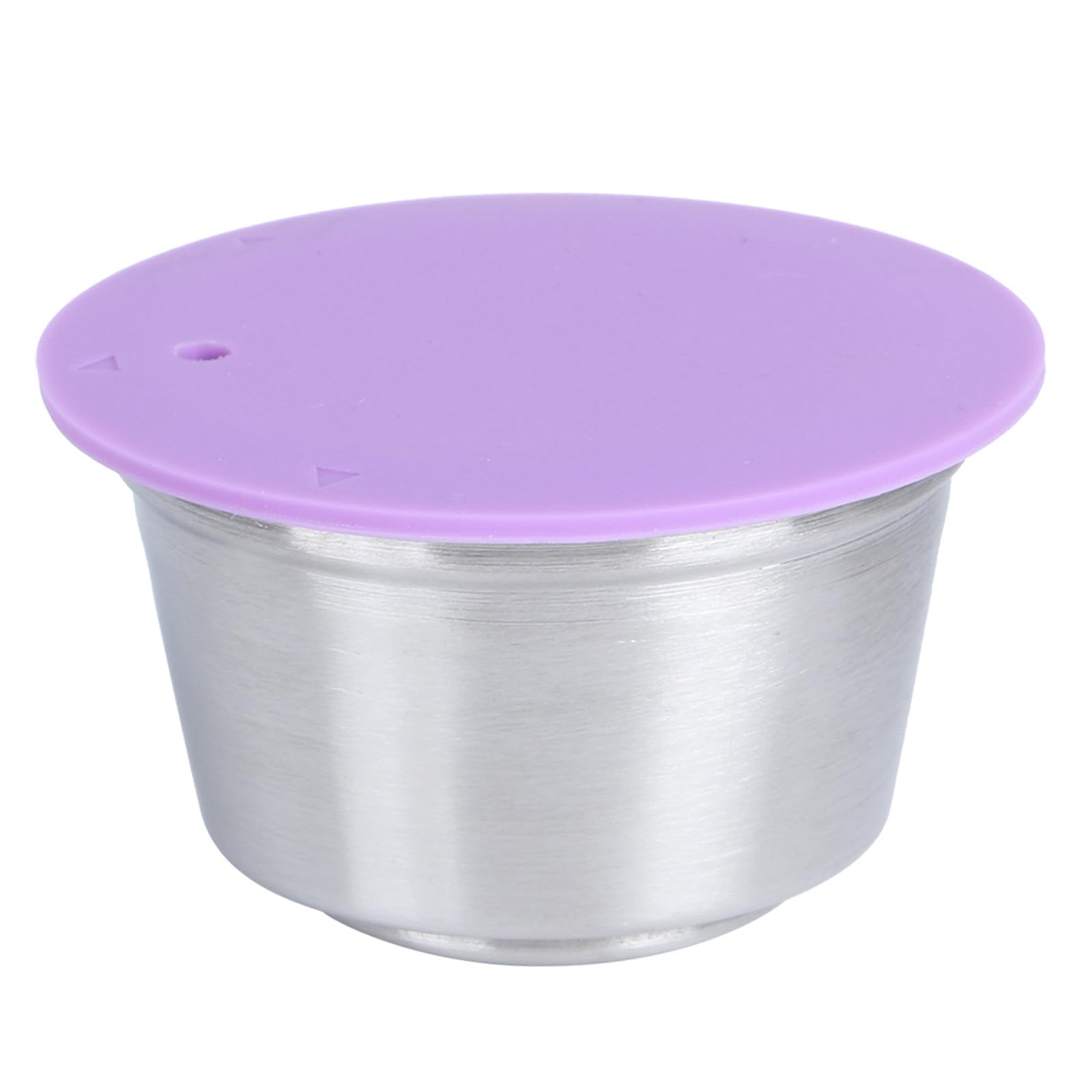 Omabeta Kitchen Appliances capsule de café réutilisable violette en acier inoxydable