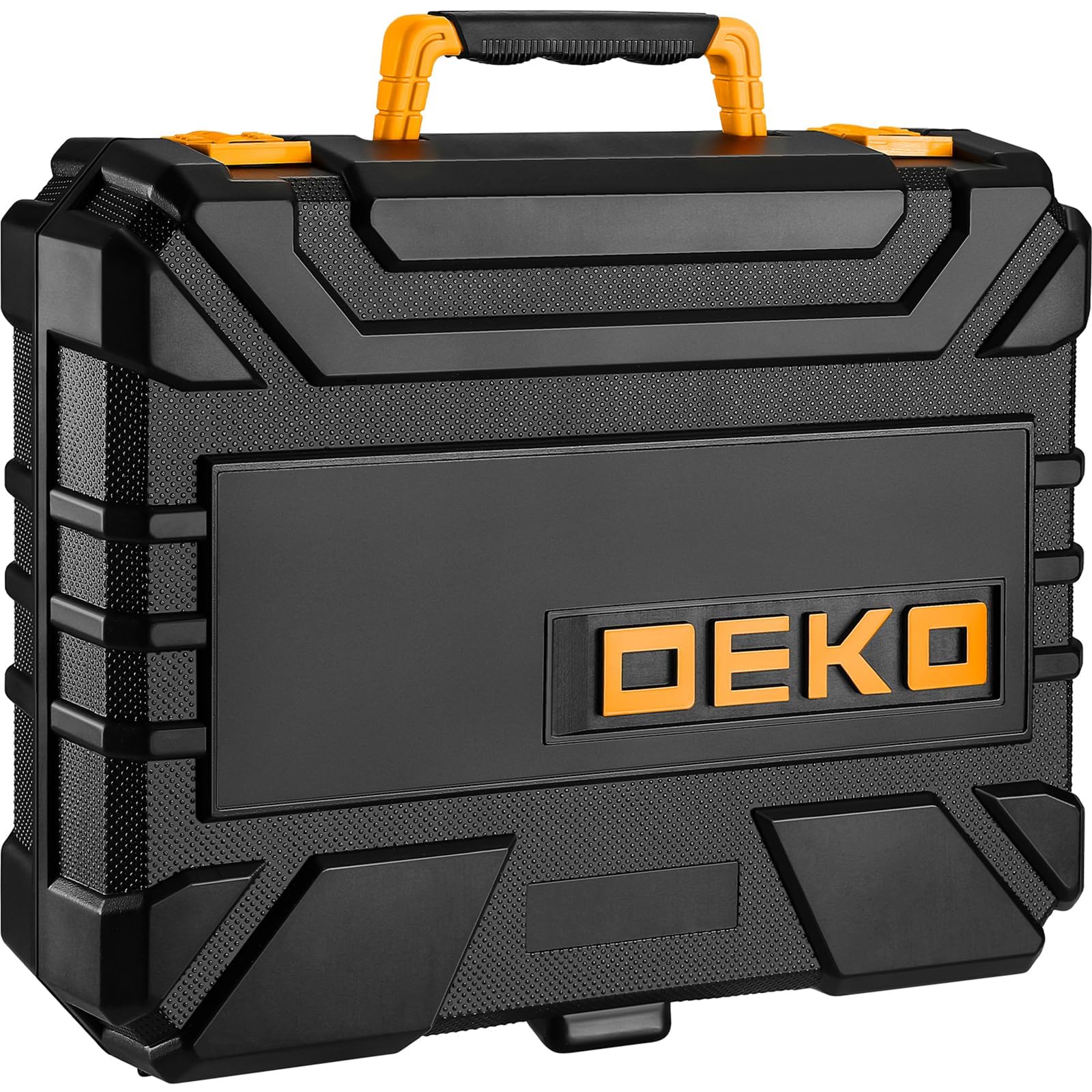 DEKOPRO TOOL KIT kit d’outils 126 pièces bleu gris avec perceuse 8 V