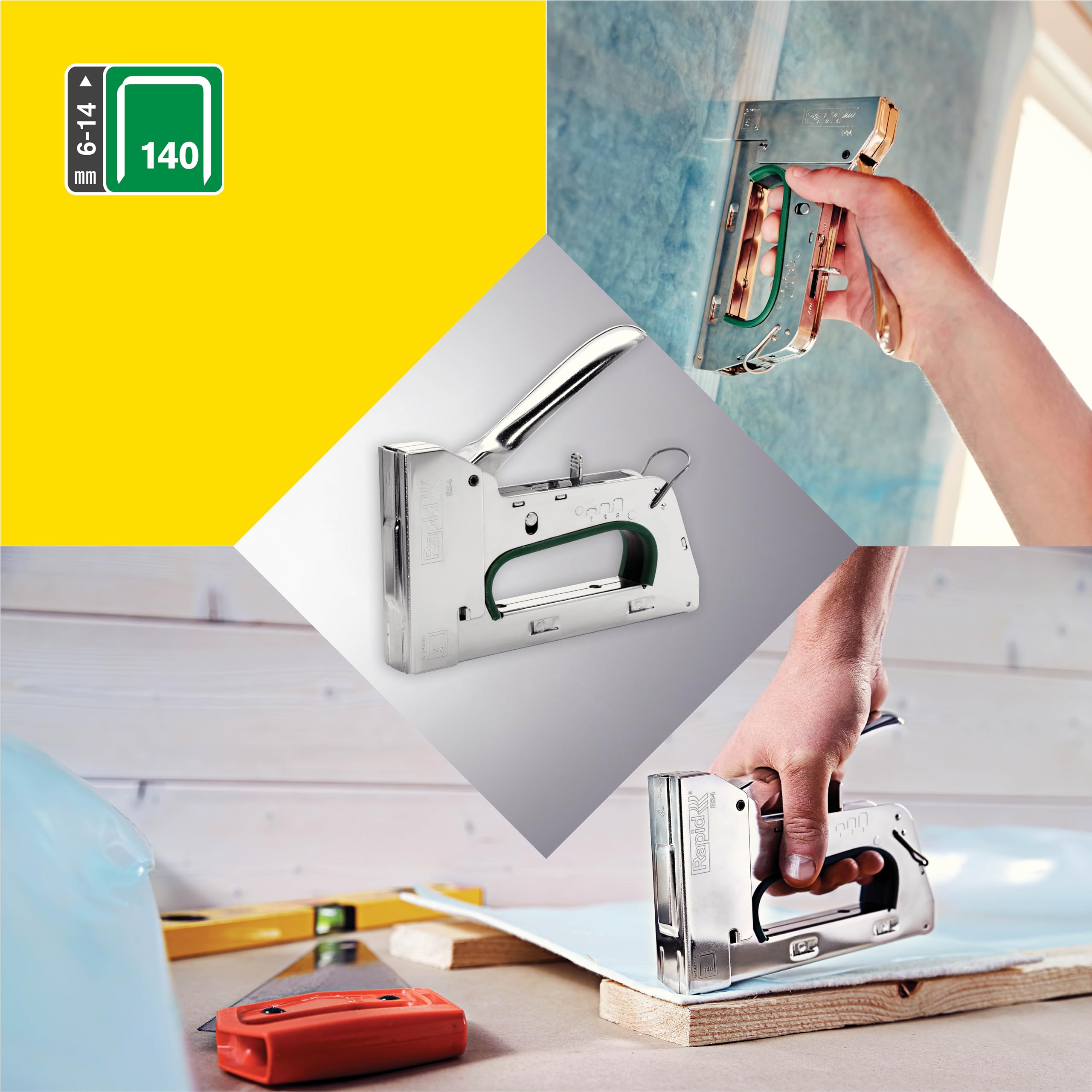 Rapid’os 16 Agrafage PRO R34E agrafeuse manuelle blister 3 puissances
