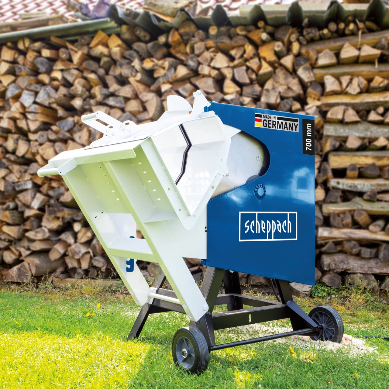 Scheppach HS Series HS720 scie à bûches Ø700 mm coupe sécurisée