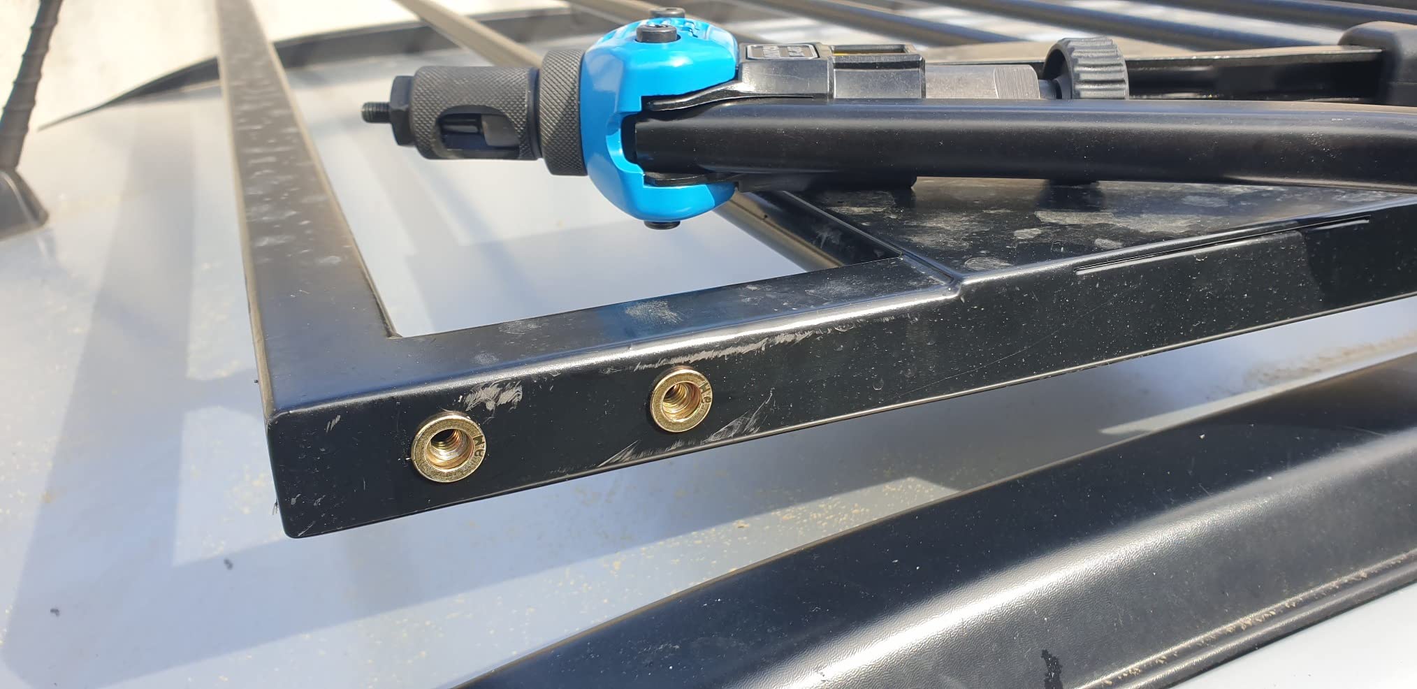 AKKTOL Rivet Nut Tools BT607 pince à écrous à sertir bleue, kit 80 pièces