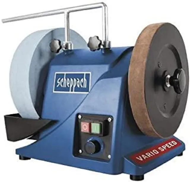 Scheppach BSM Series TIGER 3000VS affûteuse à eau, meule 250 mm, vitesse réglable