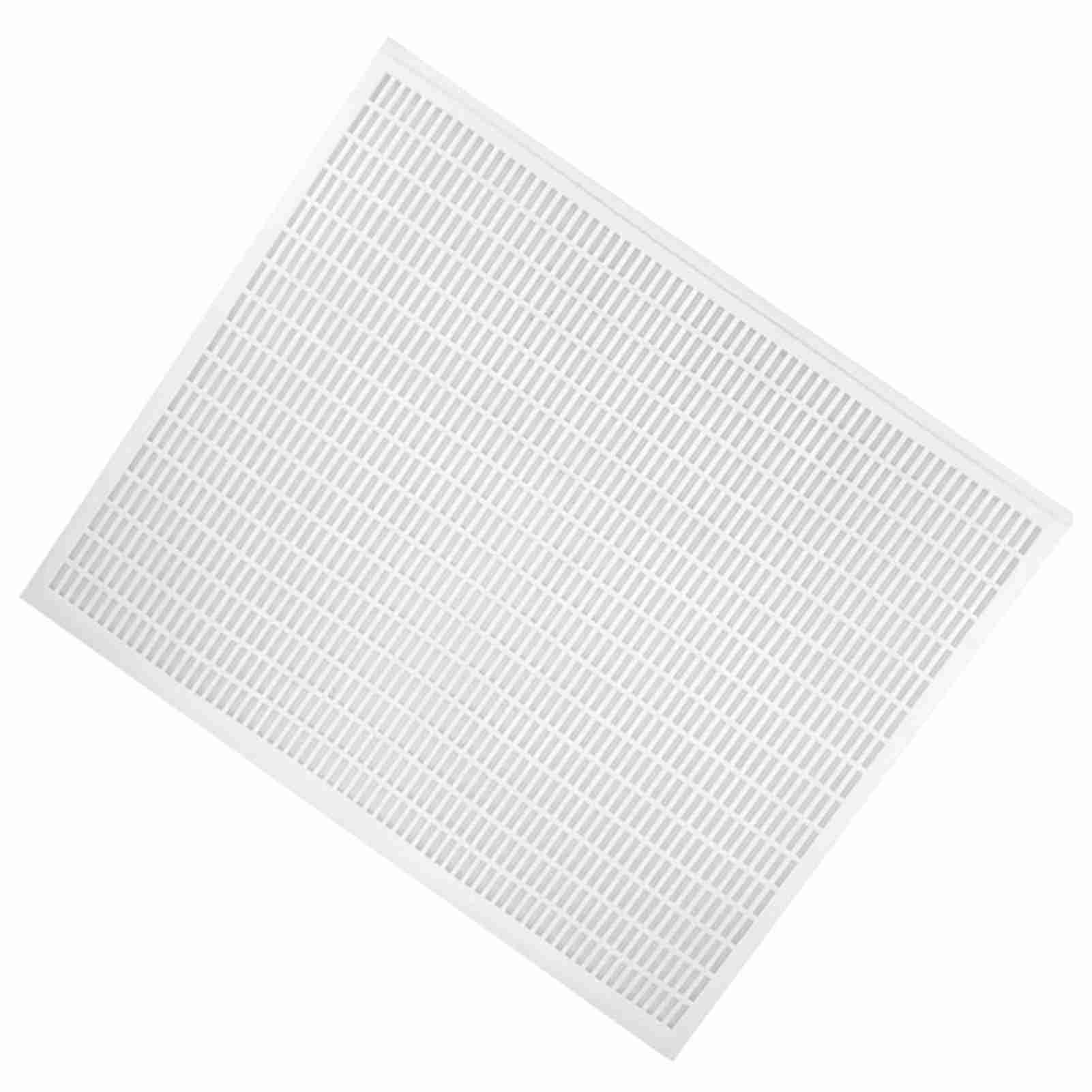 Omabeta Garden Machinery & Agricultural Equipment grille à reine 10 cadres 51 × 41 cm blanche en plastique