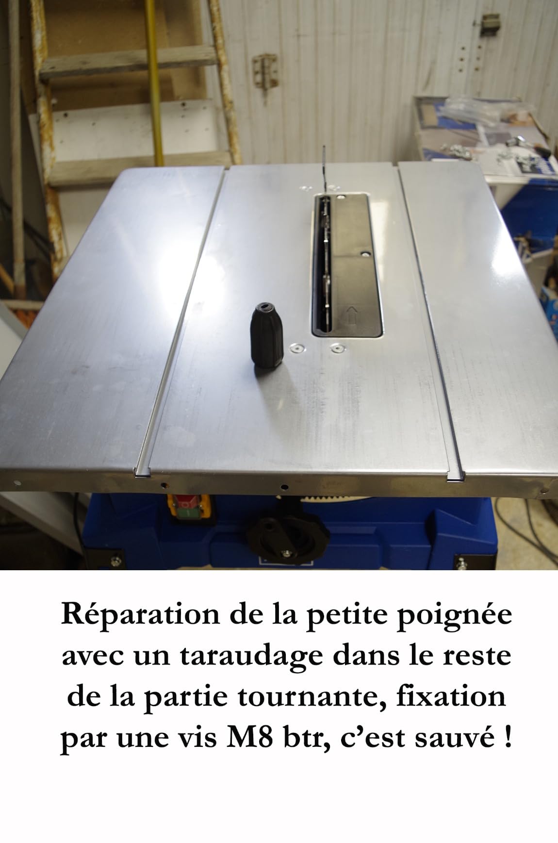 Scheppach HM Series HS110 scie sur table 2000 W, lame 254 mm