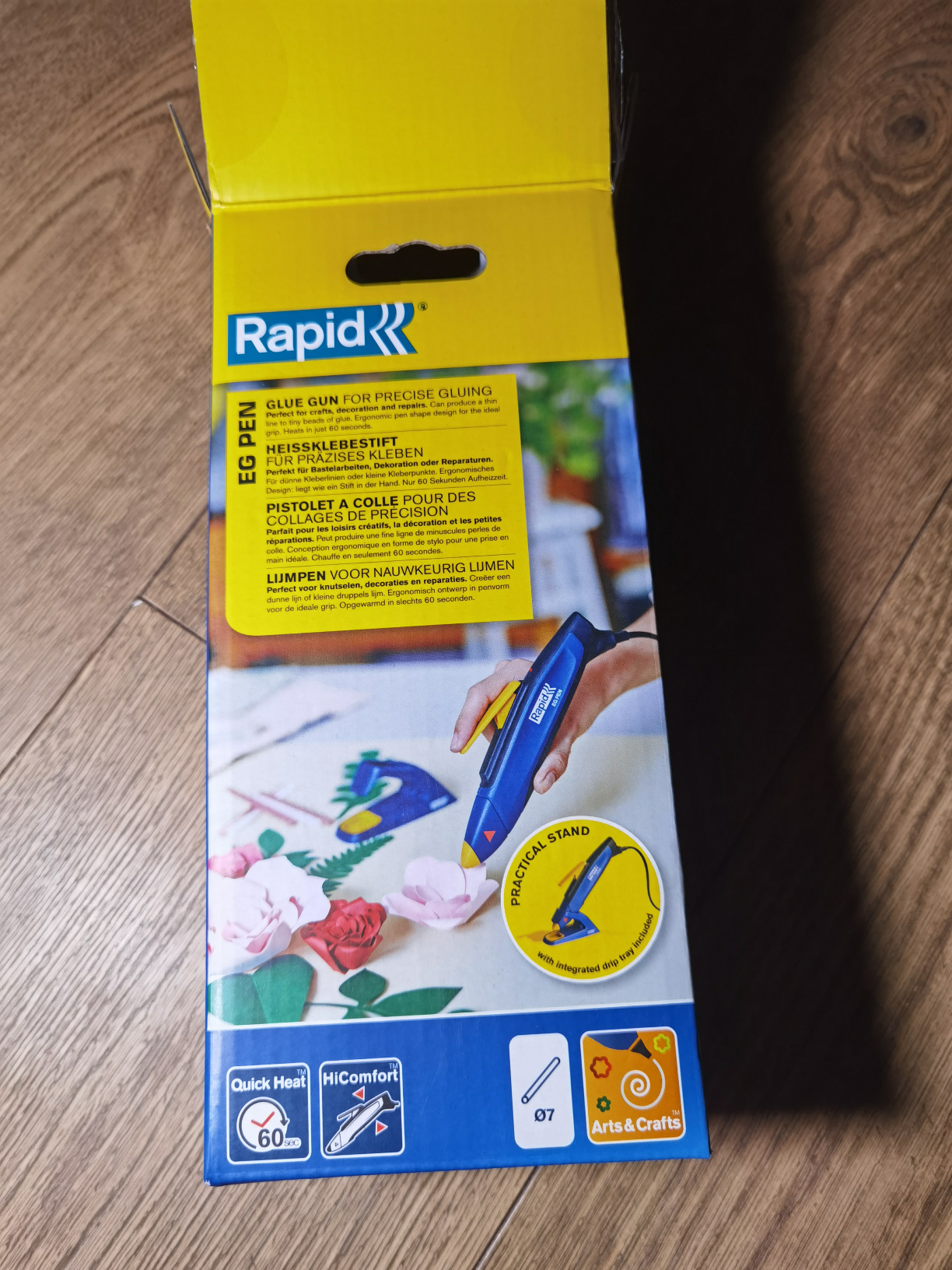 Rapid Collage EGPen pistolet à colle stylo 7 mm avec support
