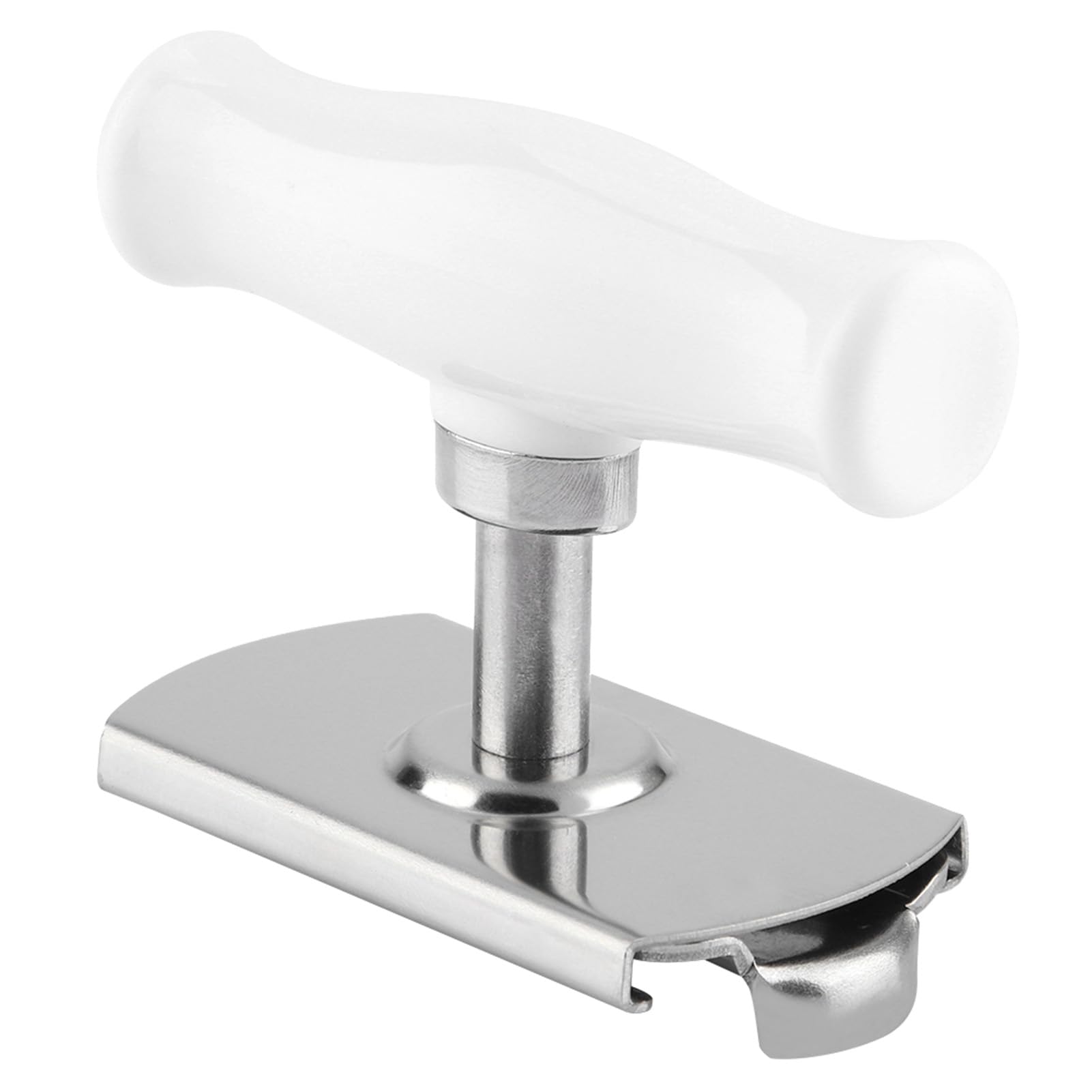 Omabeta ouvre-bocal compact en acier inoxydable pour pots de 2,4 à 10,2 cm