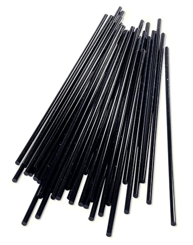 Rapid’os 16 Collage bâtons de colle réparation voiture 12 mm, 1 kg, noirs
