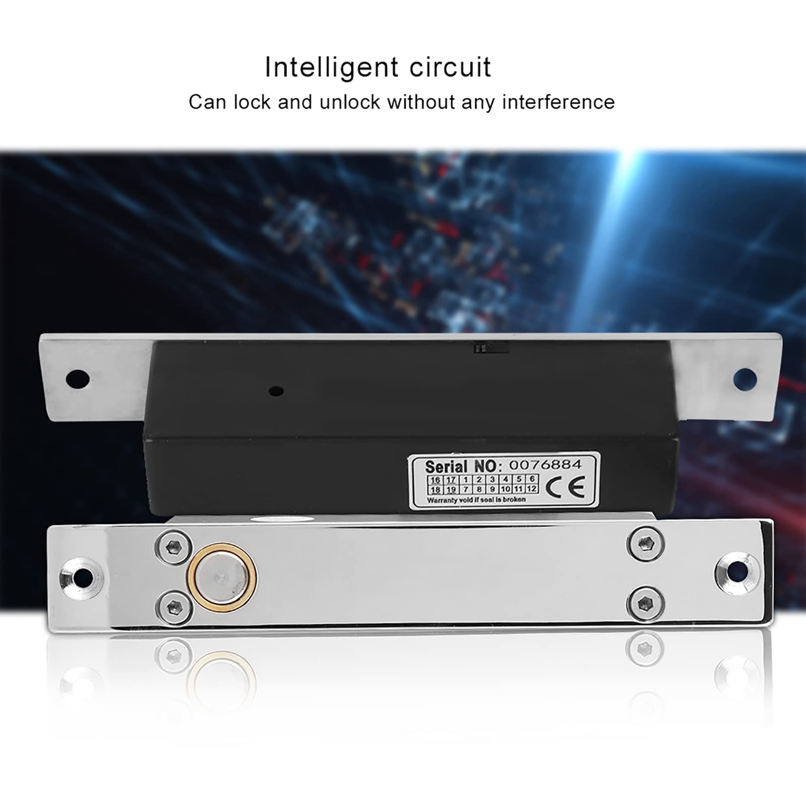 Omabeta Security Cameras & Doorbells Verrou électrique DC 12 V IP66, étanche