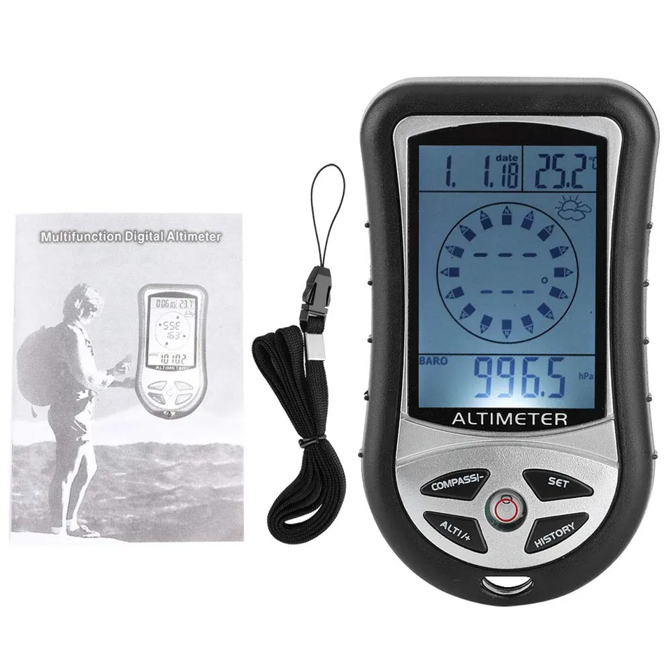 Omabeta Toys & Games Boussole LCD 8 en 1 portable