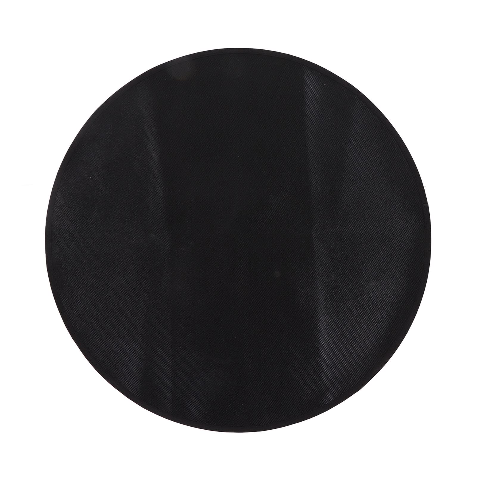 Omabeta Kitchen Appliances tapis barbecue noir 60 cm ignifuge réutilisable