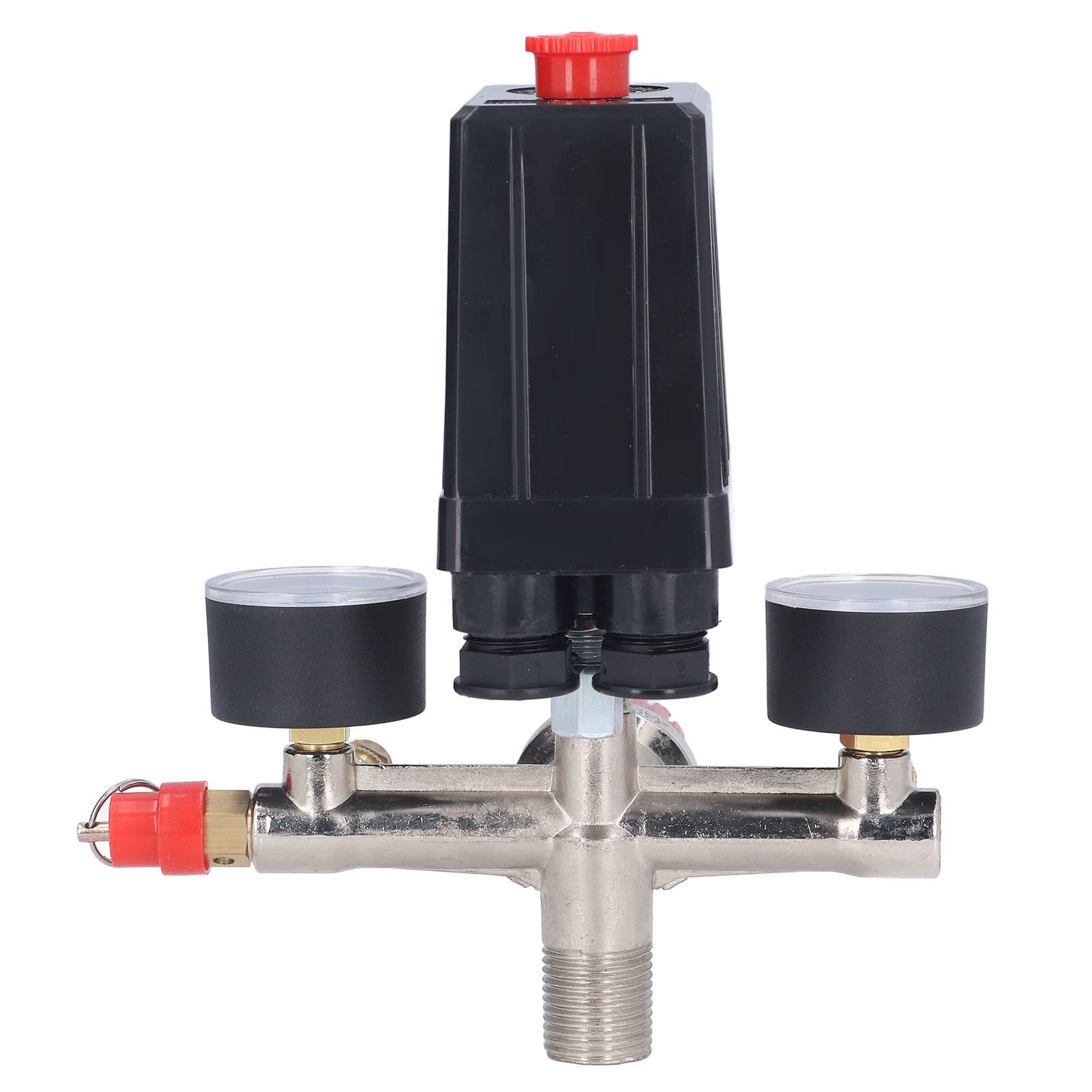 Omabeta Tools & Workshop Equipment Pressostat de compresseur 90–120 PSI avec 2 manomètres