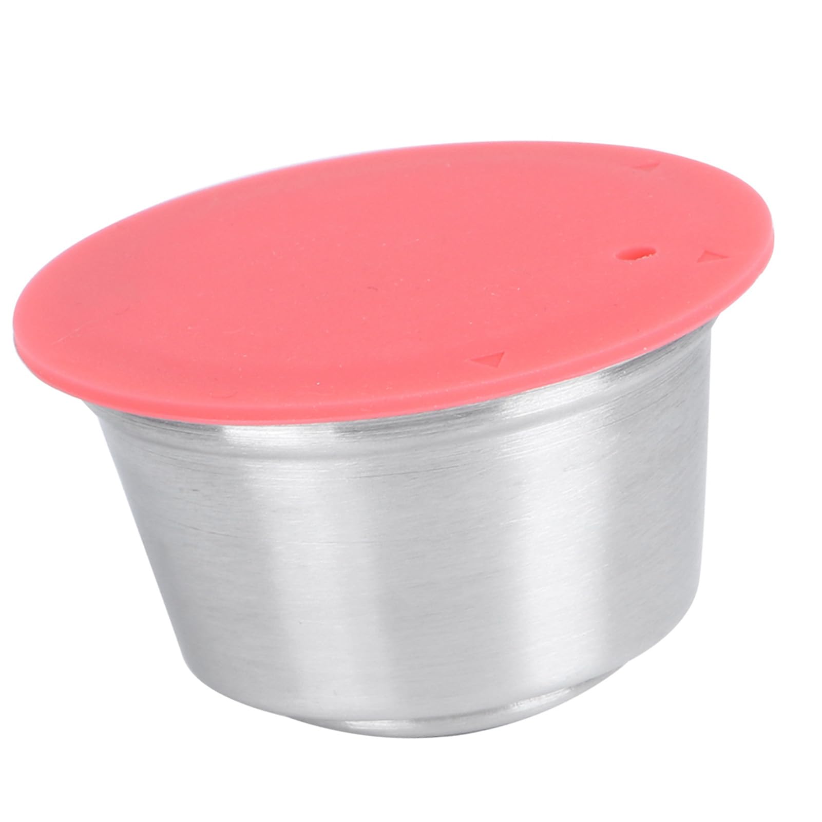 Omabeta Kitchen Appliances capsule café rouge réutilisable en inox