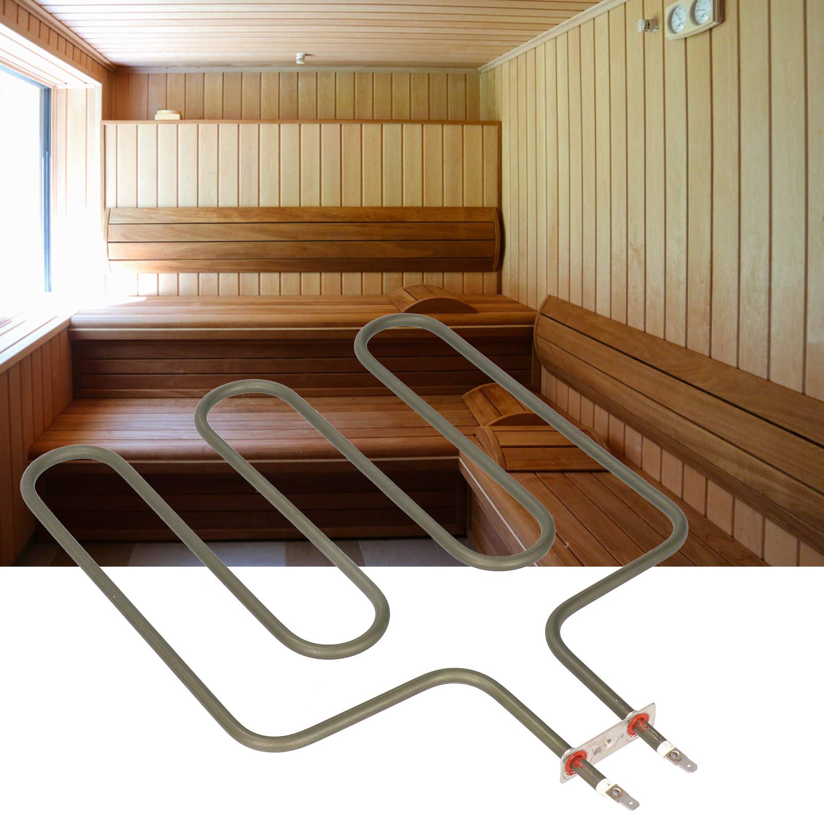 Omabeta Kitchen Appliances chauffage de sauna 1,5 kW en acier inoxydable