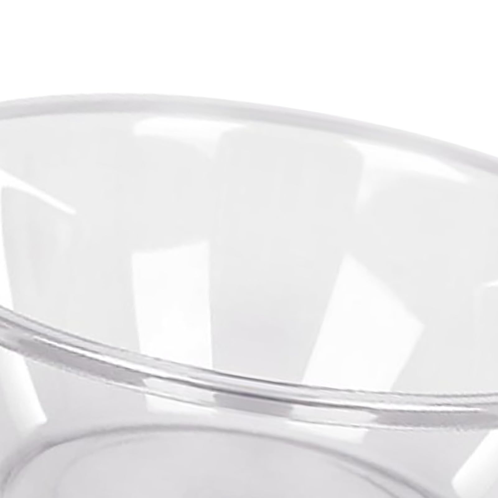 Omabeta Home Décor & Bathroom Décor bassin plastique transparent grande taille L