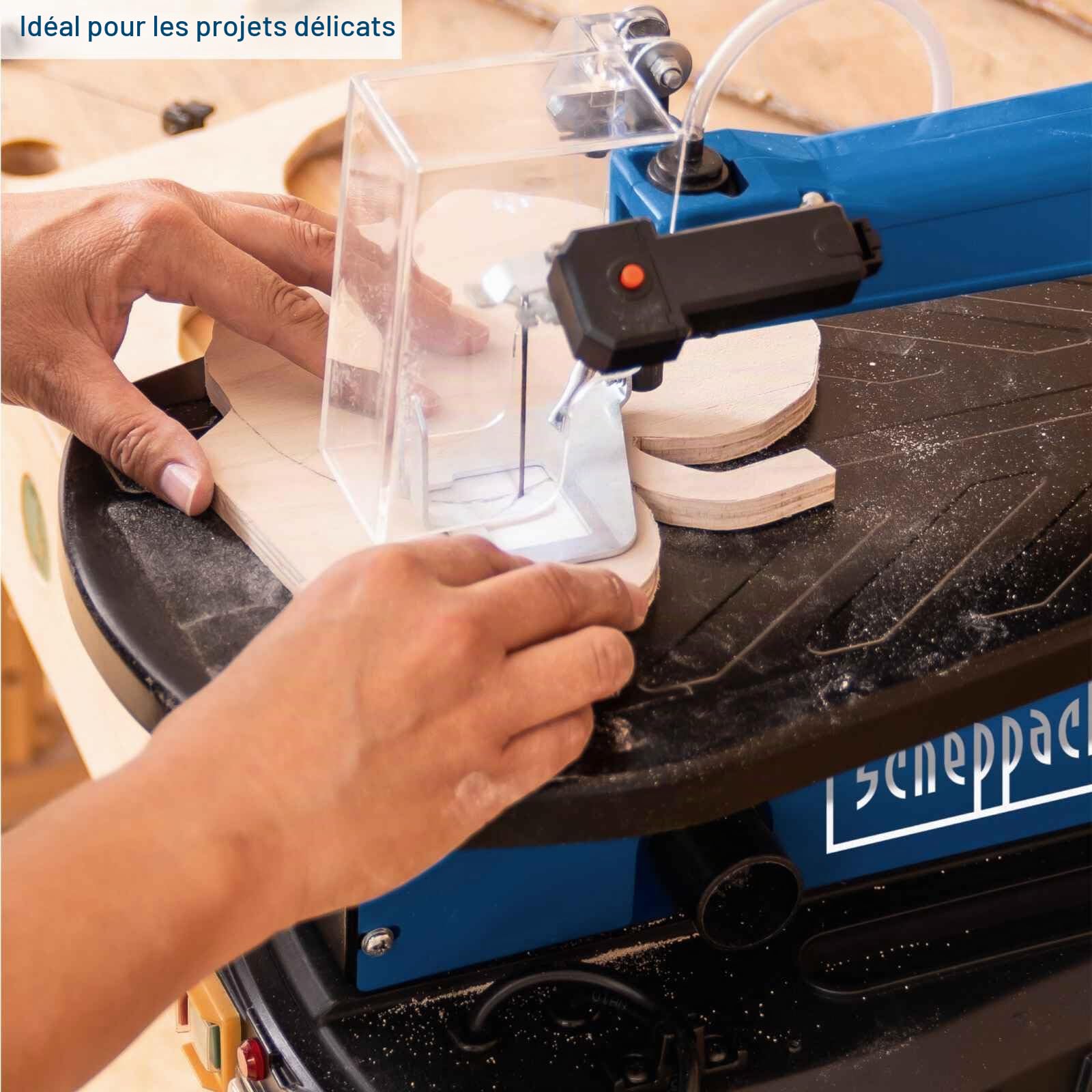 Scheppach BS Series DECO FLEX scie à chantourner 125 W, vitesse variable