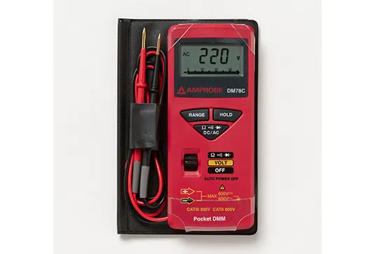 Amprobe Multimeters DM78C multimètre compact tension et résistance