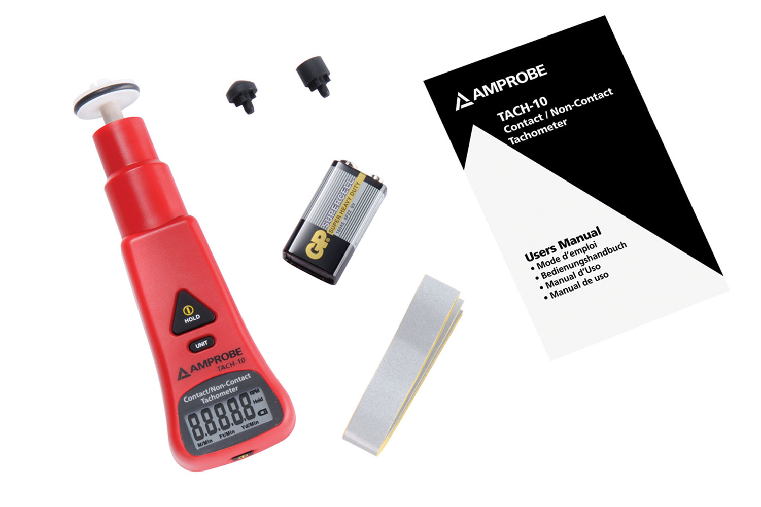 Amprobe Environmental Testers TACH-10 tachymètre contact et sans contact