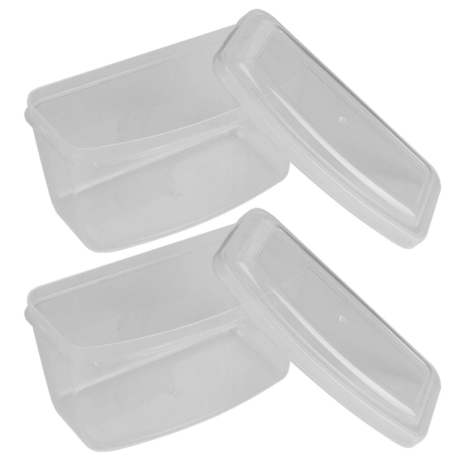 Omabeta Toys & Games boîte à lunettes de natation transparente lot de 2 en polypropylène