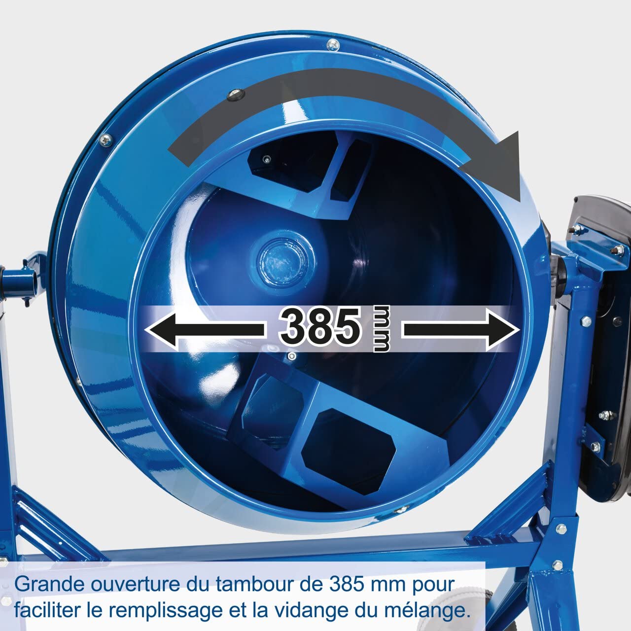 Scheppach MIX Series MIX140 bétonnière 140 L, 550 W