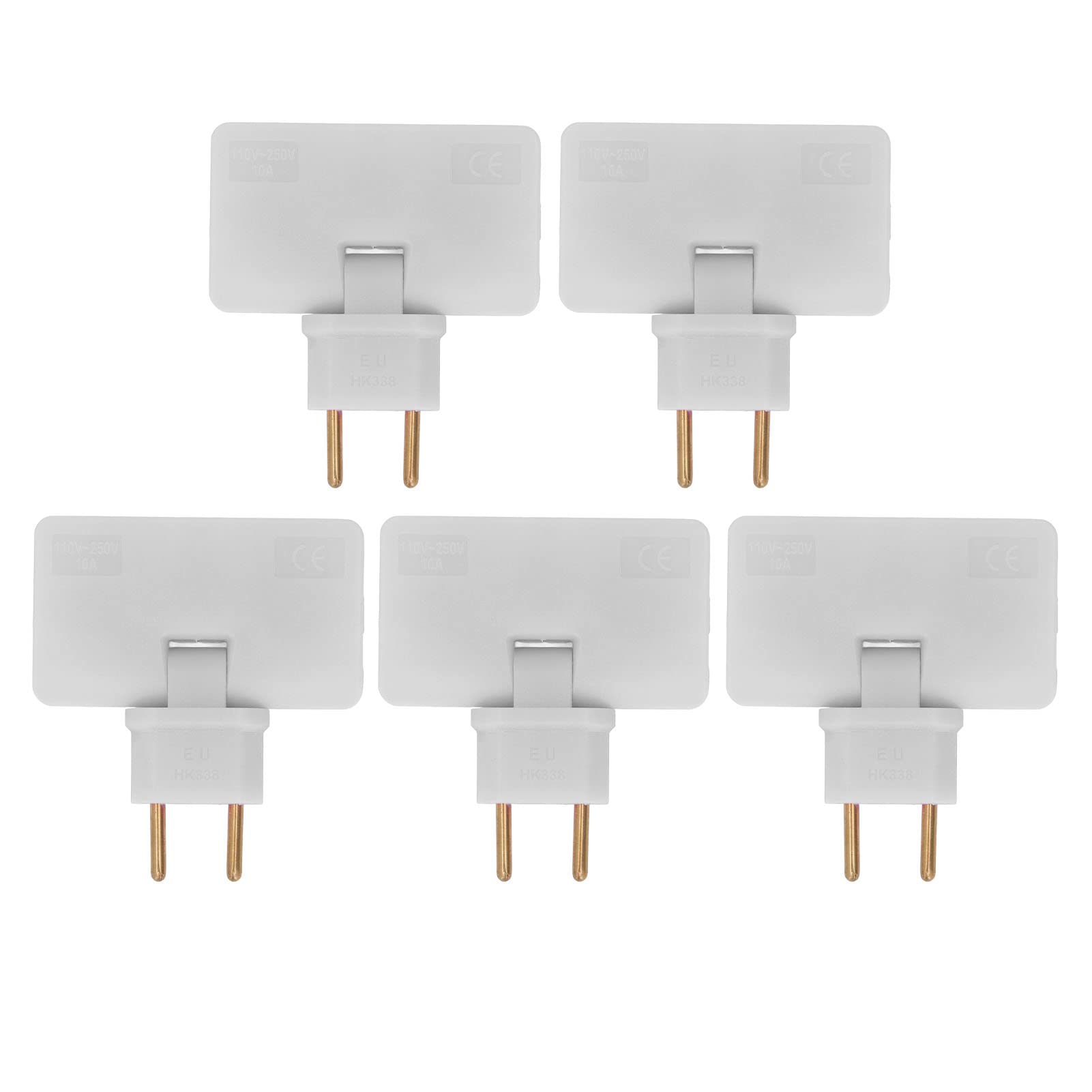 Omabeta Electrical Components & Wiring Adaptateur prise 3 sorties blanc