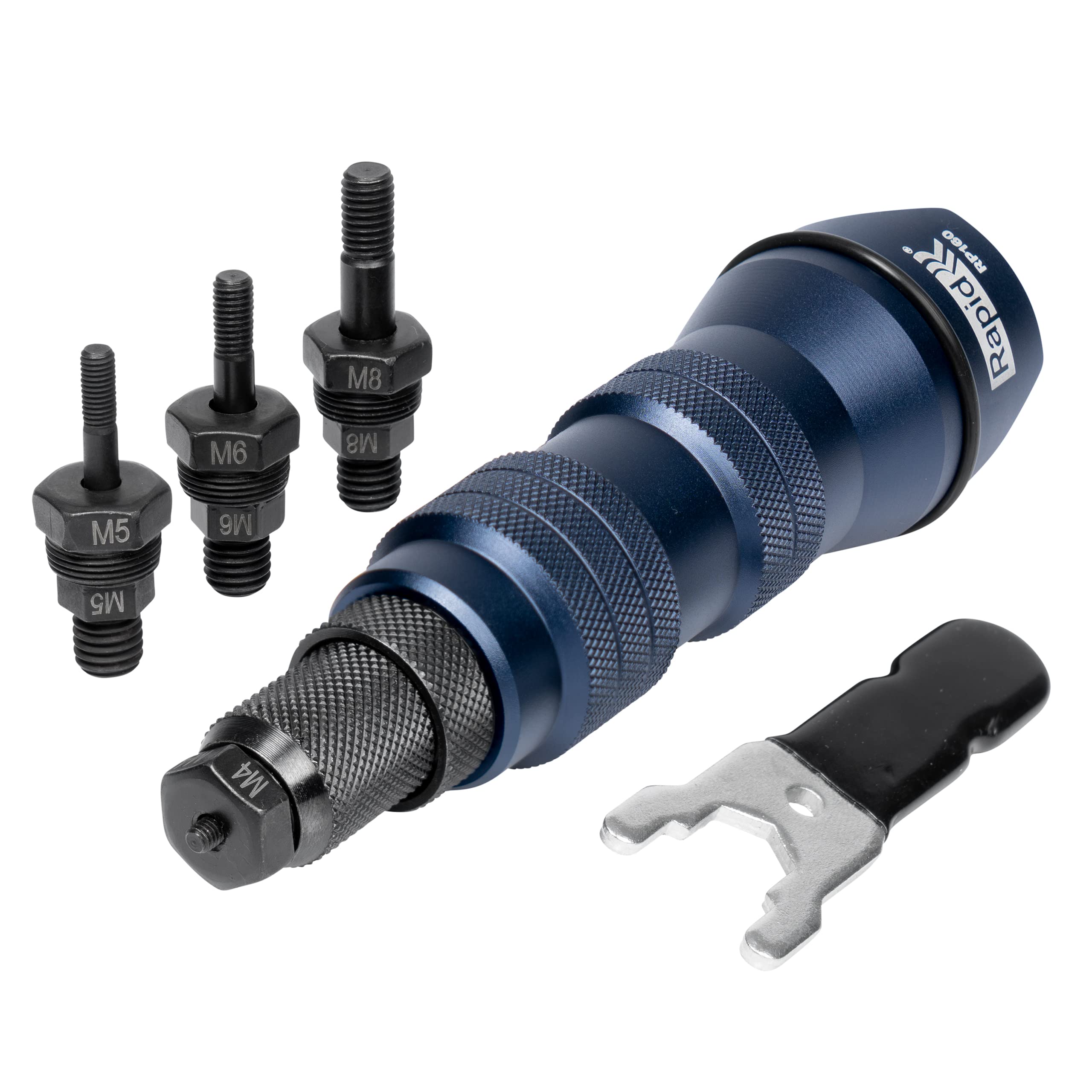 Rapid Rivetage RP150 MULTI adaptateur riveteuse, rivets de 3,2 à 4,8 mm