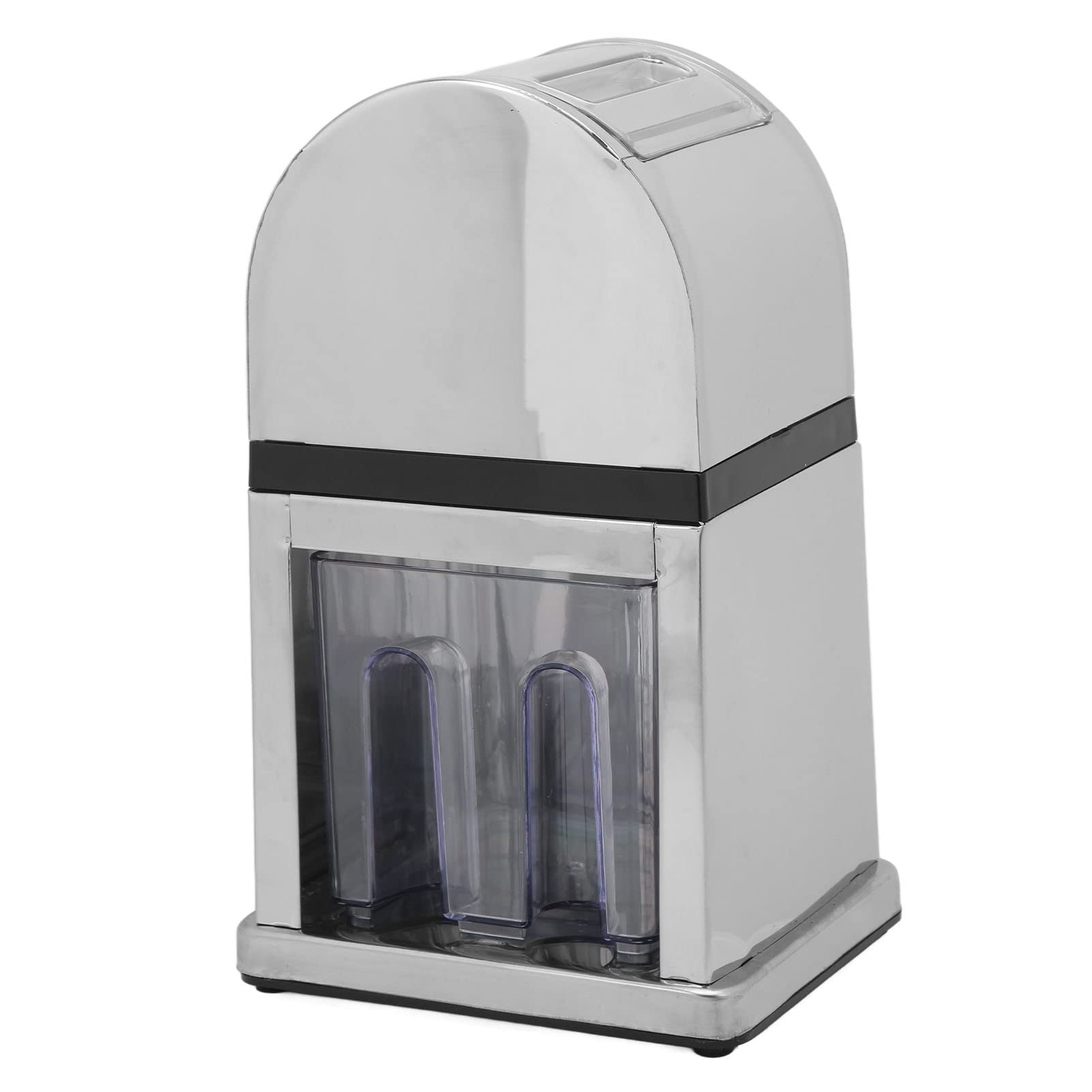 Omabeta Kitchen Appliances machine à glace pilée manuelle couvercle transparent