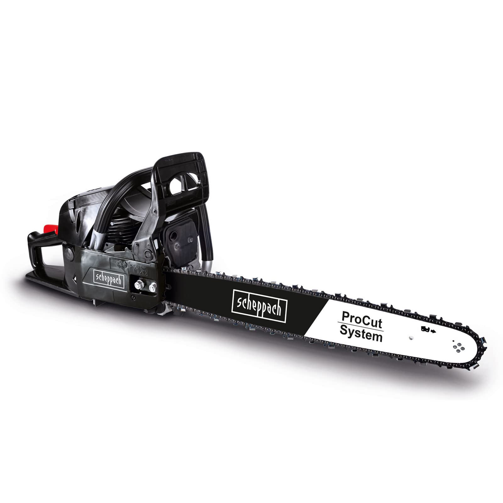 Scheppach TKG Series CSH56 tronçonneuse thermique 56 cm³, guide 51 cm