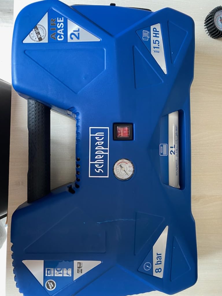 Scheppach HC Series Aircase compresseur 8,4 kg 8 bar sans huile