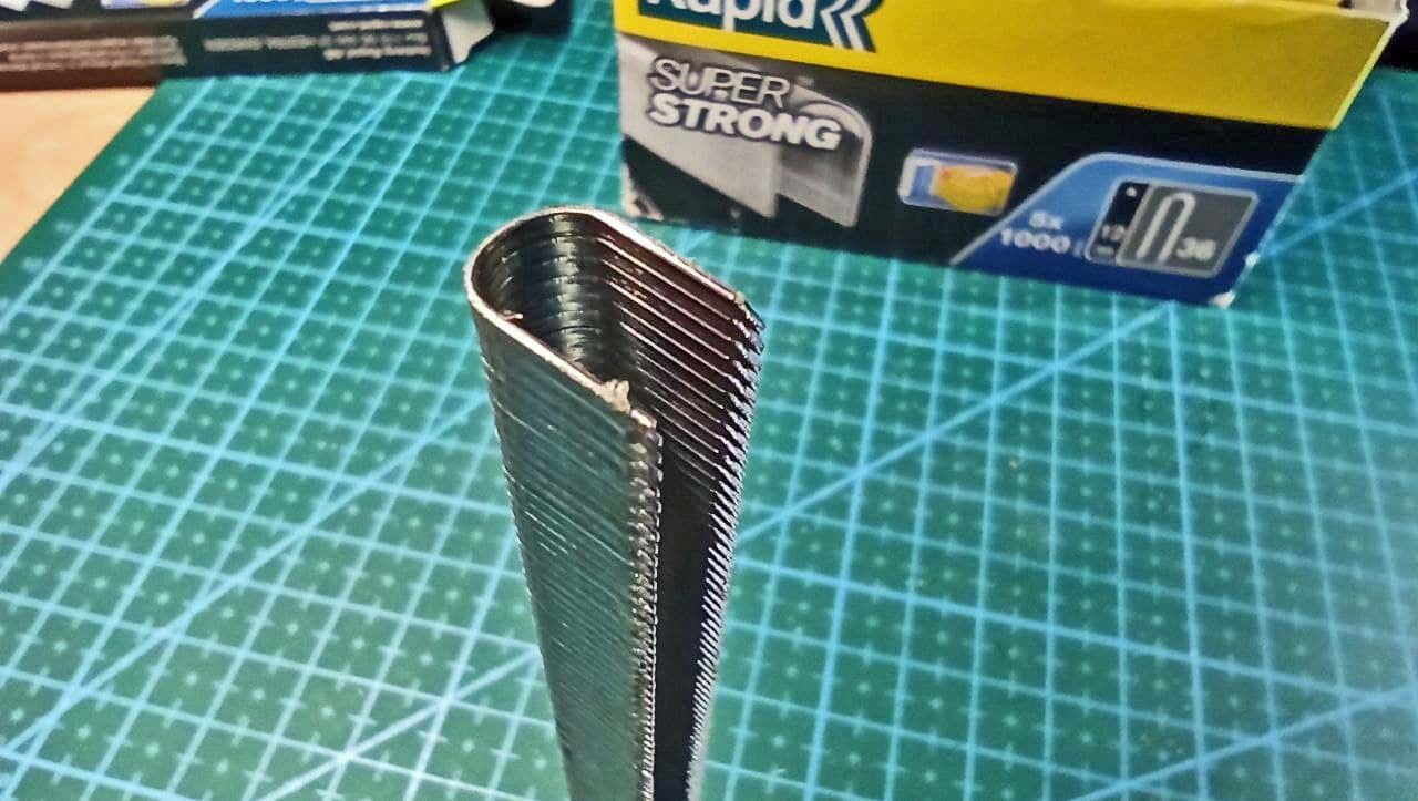 Rapid’os 16 Agrafage n°36 agrafes câble 12 mm boîte de 5000 galvanisées