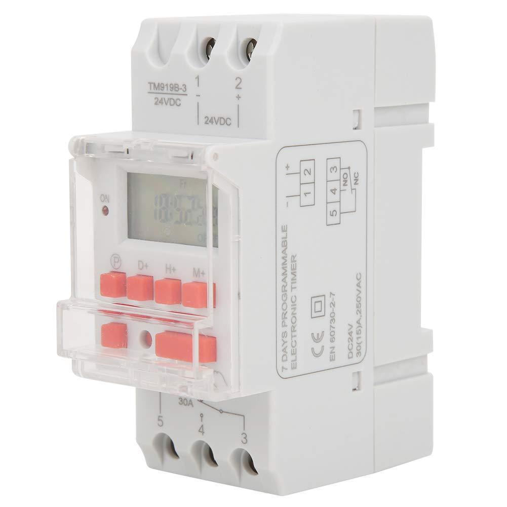 Omabeta Electrical Components & Wiring minuterie programmable 24 V rail DIN