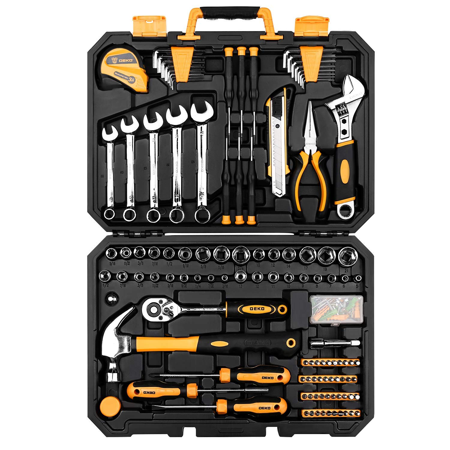 DEKOPRO TOOL KIT kit d’outils 158 pièces en mallette