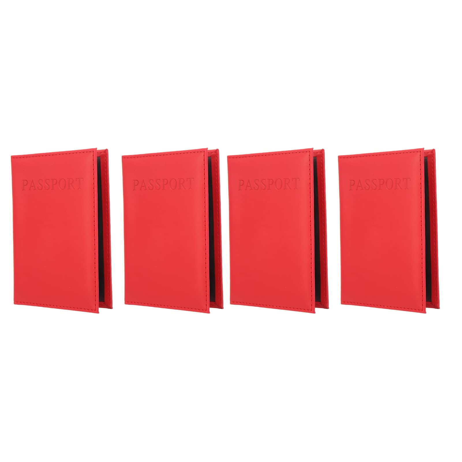 Omabeta Fashion Accessories & Umbrellas housses passeport grand format rouges lot de 4