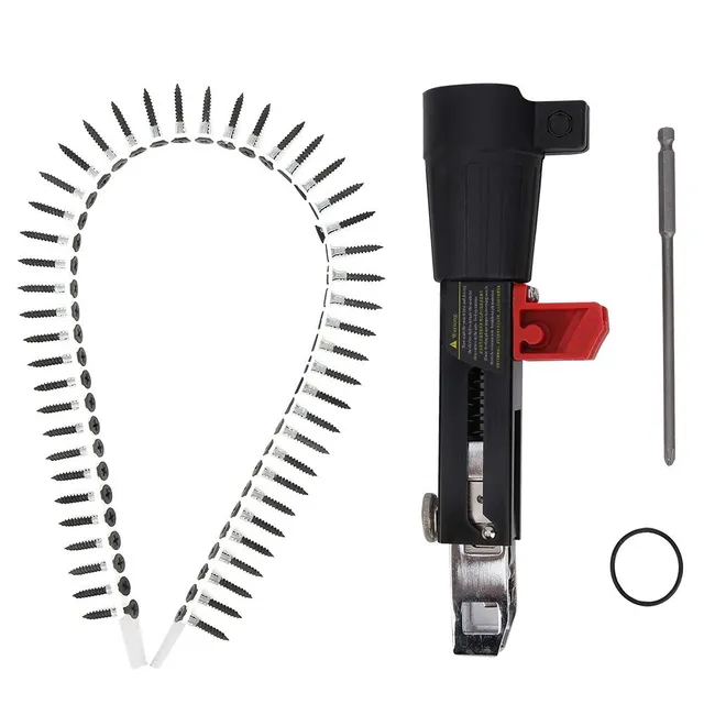 Omabeta Tools & Workshop Equipment Pistolet à clous à chaîne automatique 50 pièces, alliage d’aluminium