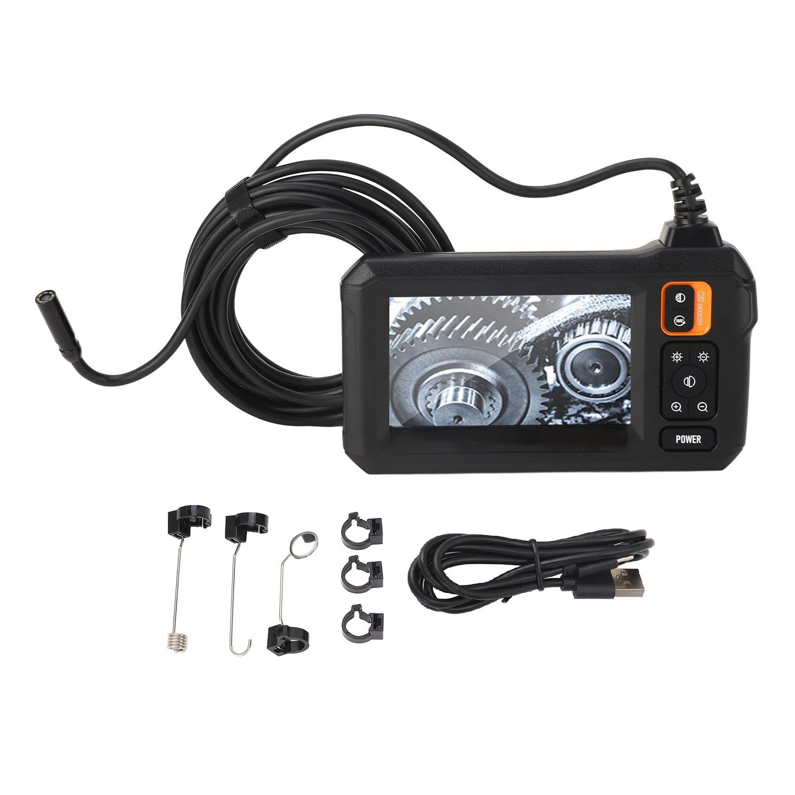 Omabeta Tools & Workshop Equipment Caméra endoscope industrielle 10 m 1080p avec écran LCD