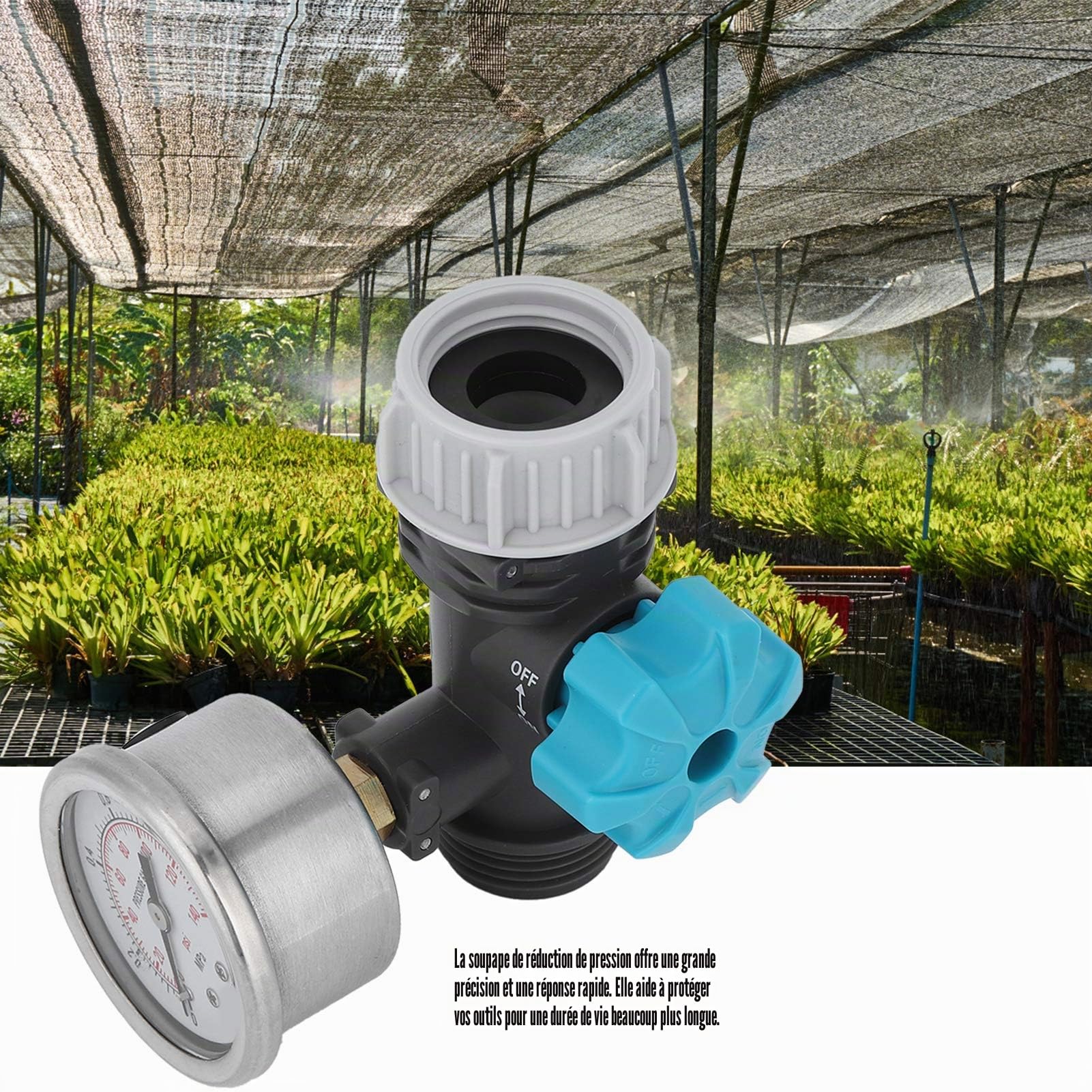 Omabeta Pumps & Irrigation Equipment réducteur de pression d’eau G3/4 réglable